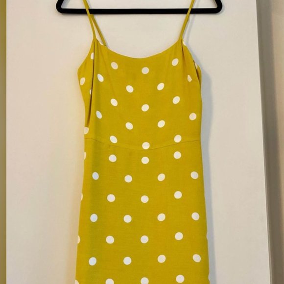 Aritzia Isabelle Dress (size 6, yellow) - Picture 2 of 4